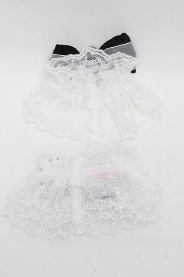 画像2: Angelic Pretty / Princessロゴリボンお袖とめ  黒ｘグレー S-25-06-05-010-AP-ZA-HR-ZS (2)