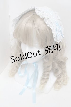 画像: BABY,THE STARS SHINE BRIGHT / シェリルレーシィヘッドドレス  サックス S-25-06-05-013-BA-AC-HR-ZS