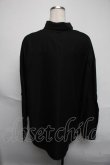 画像2: Amilige / Tied Bearシャツ  黒ｘ紫 S-25-06-05-030-PU-TO-HR-ZS (2)