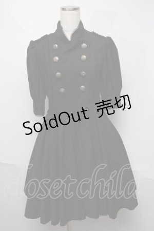 画像: Sheglit / “Adelheid”ナポレオンワンピース  黒 S-25-06-06-062-EL-OP-HR-ZS