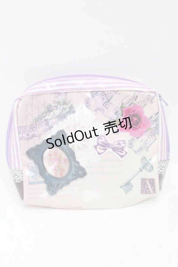 画像1: axes femme NOSTALGIE / プリントポーチ   S-25-06-06-009-AX-ZA-HR-ZS (1)