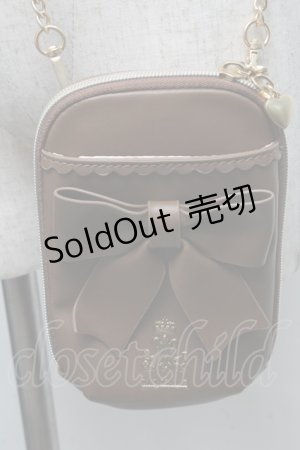 画像: m petit by misako / NINA’S コラボショルダーバッグ  ブラウン S-25-06-06-014-LO-BG-AS-ZS