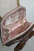 画像4: m petit by misako / NINA’S コラボショルダーバッグ  ブラウン S-25-06-06-014-LO-BG-AS-ZS (4)