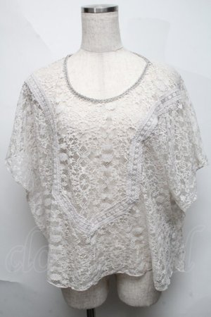 画像: axes femme / 総レースアンサンブル  白 S-25-06-06-024-AX-TO-HR-ZS