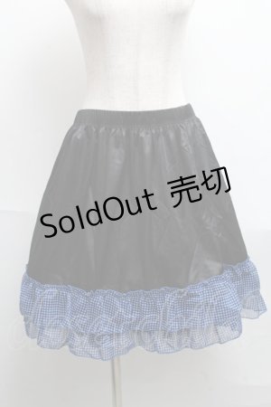 画像: MARBLE / インナースカート  黒 S-25-06-07-050-GO-SK-AS-ZS