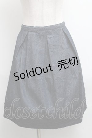 画像: LOLITA / 裾レースデニムスカート  ブルー S-25-06-07-051-LO-SK-AS-ZS