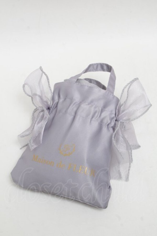 画像6: Maison de FLEUR / 保冷バッグ＆ミニトート  ラベンダー S-25-06-07-059-LO-BG-AS-ZT421 (6)