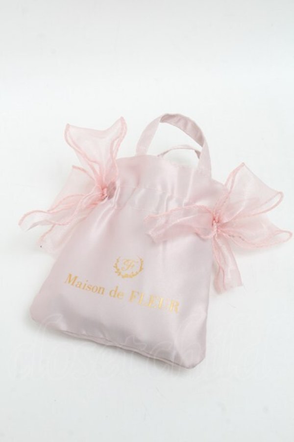 画像6: Maison de FLEUR / 保冷バッグ＆ミニトート  ピンク S-25-06-07-060-LO-BG-AS-ZT421 (6)