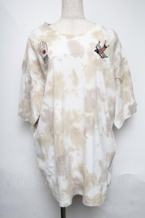 画像: PUNK / タイダイTシャツ  オフ S-25-06-07-012-PU-TO-AS-ZS