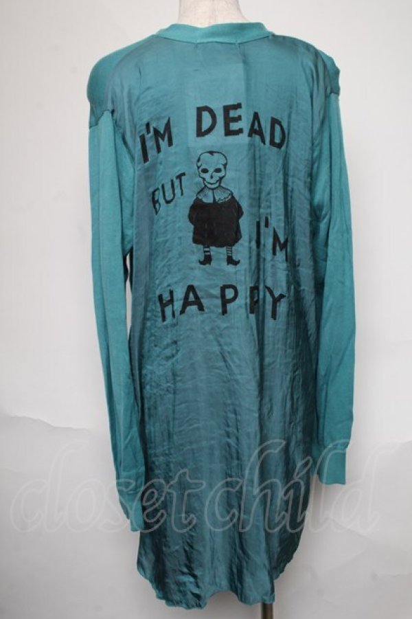 画像2: HYSTERIC GLAMOUR / プリントロングカーディガン  ブルー S-25-06-07-018-PU-TO-HR-ZS (2)