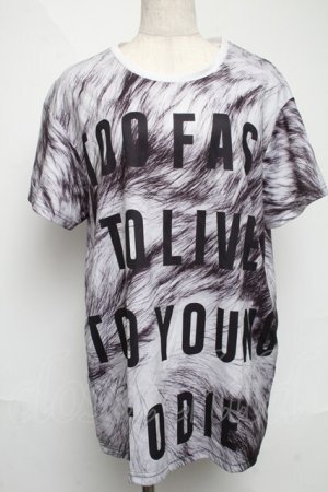 画像: BLACK MORAL / プリントTシャツ   S-25-06-07-003-PU-ZA-HR-ZS