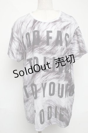 画像: BLACK MORAL / プリントTシャツ   S-25-06-07-003-PU-ZA-HR-ZS
