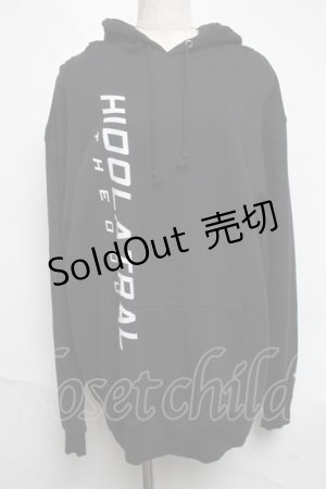 画像: GOTH / 英字プリントパーカー  黒 S-25-06-07-025-GO-TO-HR-ZS