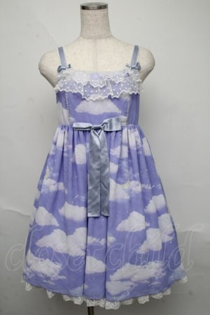 画像: Angelic Pretty / Misty Skyジャンパースカート  ラベンダー S-25-06-09-046-AP-OP-AS-ZS
