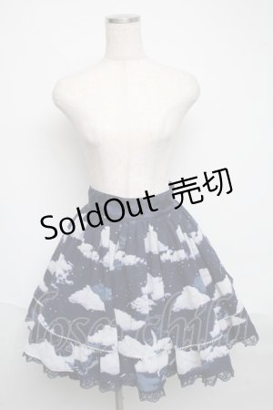 画像: Angelic Pretty / Misty Skyスカート（2013年）  紺 S-25-06-09-061-AP-SK-AS-ZS