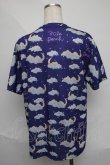 画像2: Nile Perch / 夜空プリントTシャツ  紫 S-25-06-09-1030-LO-TO-AS-ZS (2)