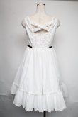 画像2: Angelic Pretty / Pure Lady ジャンパースカート  白 S-25-06-09-1052-AP-OP-HR-ZY (2)