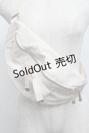 画像: m petit by misako / リボンショルダーバッグ  オフ S-25-06-09-1006-LO-BG-HR-ZS