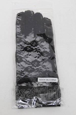 画像: axes femme / ショートレースグローブ  黒 S-25-06-09-004-AX-ZA-AS-ZS