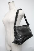 画像2: Jean Paul GAULTIER / レザーショルダーバッグ  黒 S-25-06-11-012-GO-BG-AS-ZS (2)