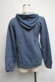 画像2: axes femme / レースアップパーカー  ブルー S-25-06-11-034-AX-TO-AS-ZS (2)
