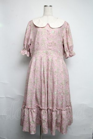 画像: m petit by misako / NINA’Sコラボトワルドジュイワンピース 3L ピンク S-25-06-12-041-LO-OP-HR-ZS