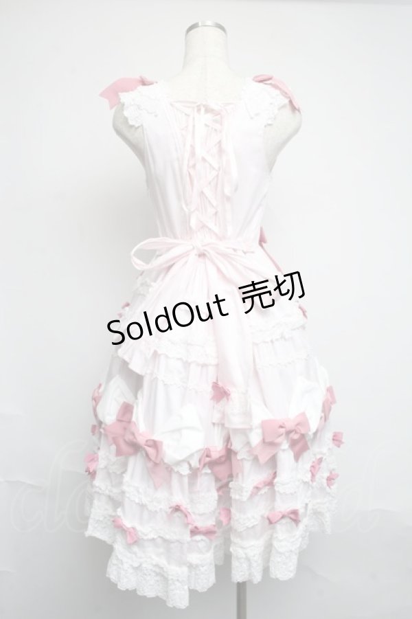 画像2: BABY,THE STARS SHINE BRIGHT / Creme Chantilly Princessジャンパースカート  ピンク S-25-06-12-042-BA-OP-AS-ZS (2)