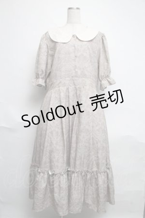 画像: m petit by misako / NINA’Sコラボトワルドジュイワンピース 3L ベージュ S-25-06-12-037-LO-OP-HR-ZS