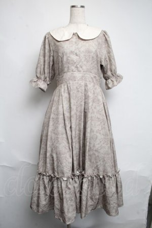画像: m petit by misako / NINA’Sコラボトワルドジュイワンピース  ベージュ S-25-06-12-038-LO-OP-HR-ZS