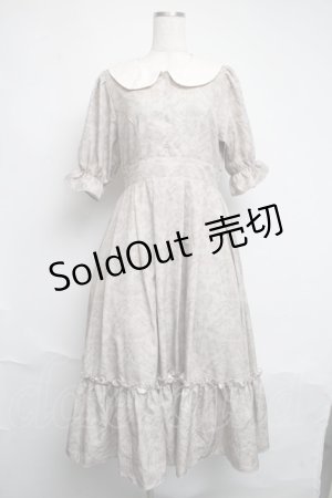 画像: m petit by misako / NINA’Sコラボトワルドジュイワンピース  ベージュ S-25-06-12-038-LO-OP-HR-ZS