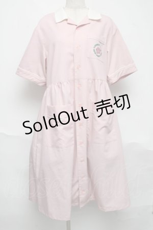 画像: Candy Stripper / NAUGHTY BABE SHIRT ワンピース  ピンク S-25-06-17-039-PU-OP-AS-ZS