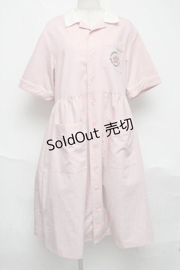 画像1: Candy Stripper / NAUGHTY BABE SHIRT ワンピース  ピンク S-25-06-17-039-PU-OP-AS-ZS (1)