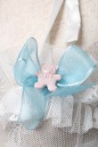 画像5: Nile Perch / ベア柄肩りぼんワンピース  白 S-25-06-17-045-LO-OP-HR-ZS (5)