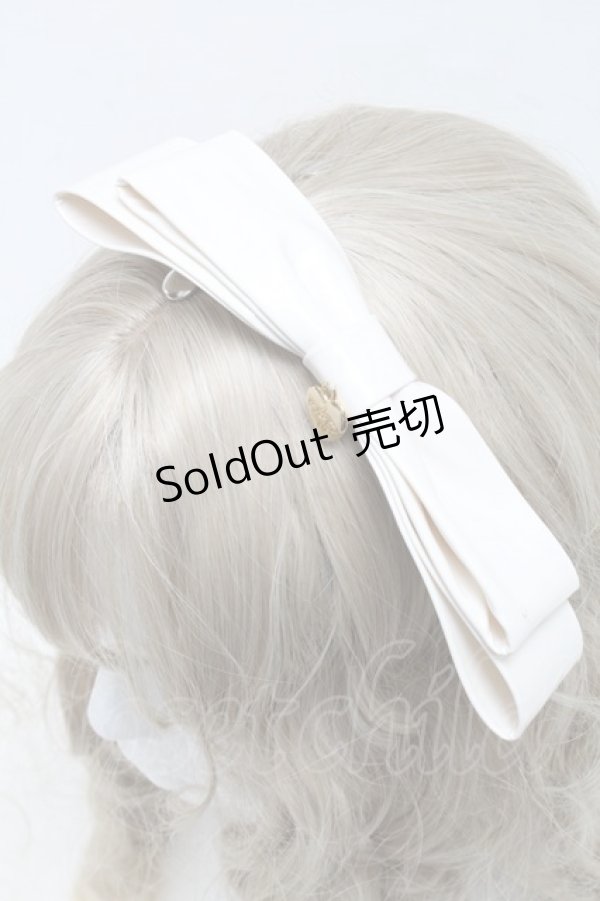 画像3: Angelic Pretty / Doll’s Ribbon Heartカチューシャ  アイボリー S-25-06-17-001-AP-AC-HR-ZS (3)