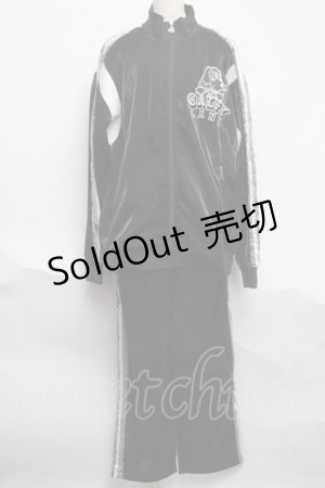 画像: LAND by MILKBOY / 開眼 チンピラGALFY SET-UP  黒ｘ白 S-25-06-17-027-MB-OP-AS-ZS