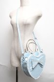 画像2: BABY,THE STARS SHINE BRIGHT / リボンハートBAG  サックス S-25-06-19-006-BA-BG-AS-ZS (2)
