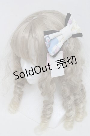 画像: Angelic Pretty / Cosmetic Bunnyバレッタ  シロ S-25-06-19-1046-AP-AC-AS-ZS