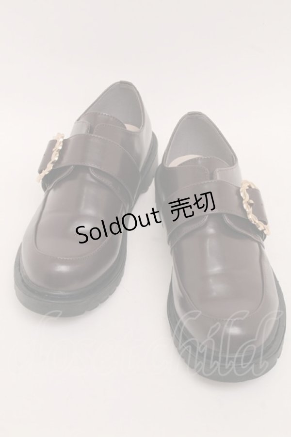 画像1: axes femme POETIQUE / ローファー L ブラウン S-25-06-19-1059-AX-SH-HR-ZS (1)