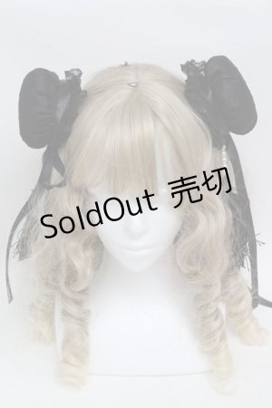 画像: LOLITA / シニヨンカバー  黒 S-25-06-19-1060-LO-ZA-AS-ZS
