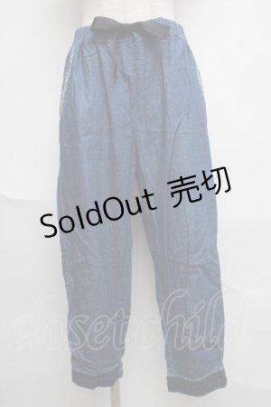 画像: axes femme / パンツ  ブルー S-25-06-19-1028-AX-PA-AS-ZS