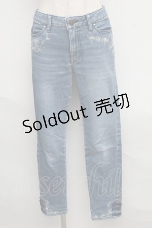 画像: axes femme / パンツ  ブルー S-25-06-19-1030-AX-PA-AS-ZS
