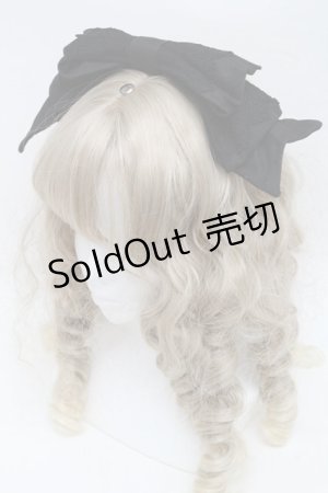 画像: LOLITA / リボンカチューシャ  黒 S-25-06-19-1036-LO-TO-AS-ZS
