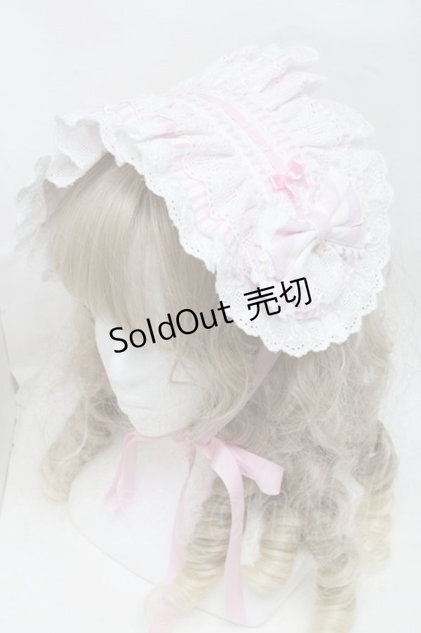画像1: BABY,THE STARS SHINE BRIGHT / Patissiere Bonbon Ribbonヘッドドレス  ピンク S-25-06-19-1042-BA-OP-HR-ZS (1)