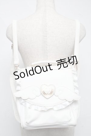画像: Amavel / Magical Sweet Angelバッグ  白 S-25-06-19-008-CA-BG-AS-ZS