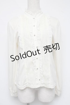 画像: axes femme / カットブラウス  オフ S-25-06-19-018-AX-TO-AS-ZI