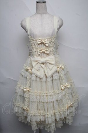 画像: metamorphose / 【プラスサイズ】追憶の姫君ジャンパースカート  オフ S-25-06-20-048-ME-OP-AS-ZS