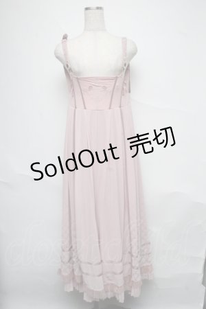 画像: Ozz oneste / 薔薇刺繍ホルターオールインワン  ピンク S-25-06-20-055-OO-OP-SZ-ZS