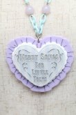 画像1: Angelic Pretty / MELODY TOYSハートネックレス（2020年）  ラベンダー S-25-06-20-008-AP-AC-AS-ZS (1)