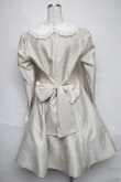 画像2: Juliette et Justine / Robe de la papillote poupee ローブ ドゥ ラ パピヨット プーペ  キナリ S-25-06-20-029-CL-OP-AS-ZS (2)