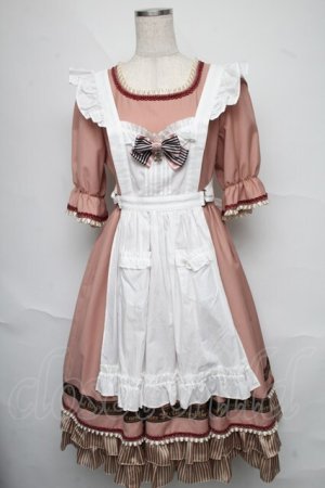 画像: ALICE and the PIRATES / Cafe timeワンピース  ストロベリー S-25-06-20-034-PA-OP-AS-ZS